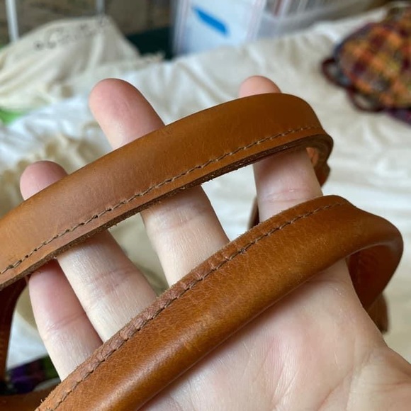 Luna Denim CDB with matching artisan backpack straps - Picture 8 of 8